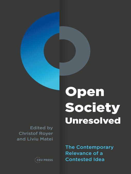 Title details for Open Society Unresolved by Christof Royer - Available